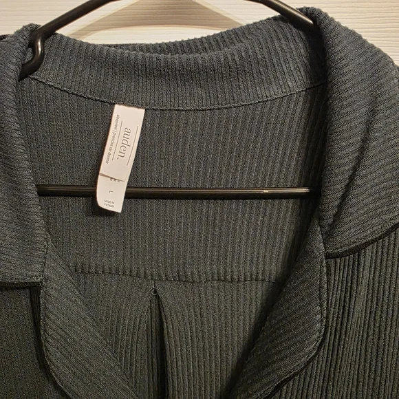 Auden Green Ribbed Sleep Dress - Picture 2 of 2